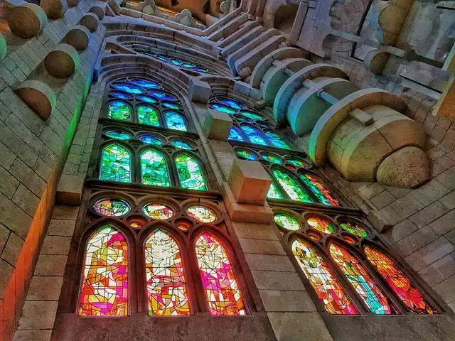 Inside the Sagrada Família